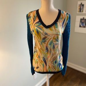 Missoni for Target blue sweater size Medium